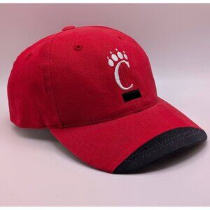 Cincinnati Bearcats YOUTH Hat Cap Vintage Snapback KIDS Annco Red Black Tip VTG